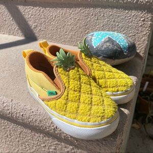 Kids Pineapple Vans - Great Condition